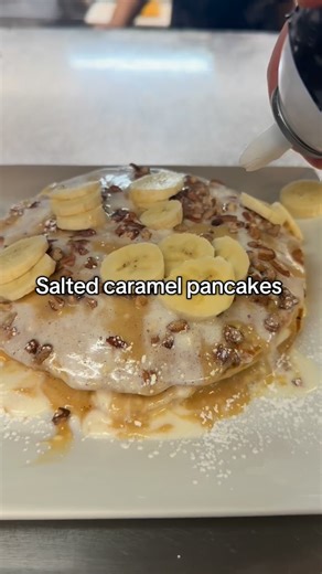 Good Morning! What’s your fav sweet treat on the menu? 🥞 Today’s special: beef tips- over noodles or mashed potatoes, dinner roll & coleslaw | A & A Restaurant