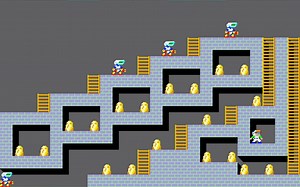 街机淘金者1代 第10~12关 实战一命通过 Irem发售 Lode Runner