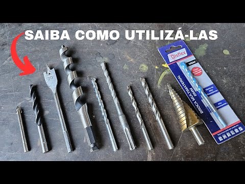 Tipos de Brocas e suas Aplicações - Teste Broca Multimaterial Disflex