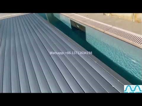 Motorized Safety floated pool cover