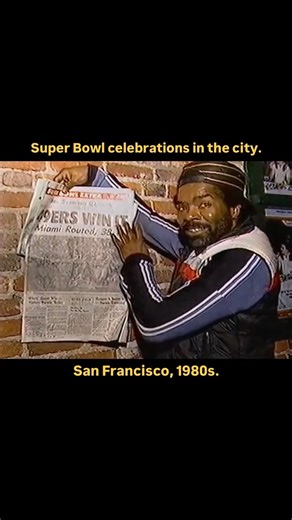 Retro Bay Area on Instagram: "Super Bowl celebrations in the city. San Francisco, 1980s. San Franciscans who were around during WWII told newspapers that the 1982 Super Bowl celebration was the city’s biggest street celebration since the victory over Japan in 1945. The biggest group of fans gathered at Broadway and Columbus in North Beach, numbering up to 12,000. The 1985 Super Bowl celebration didn’t get as crazy as the one in 1982, but it was still a wild scene. stock footage 🎥: KCRA, KXTV-10