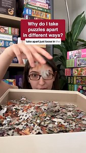 Karen Puzzles on Instagram: "It’s not an exact science 🤷🏻‍♀️ #jigsawpuzzles #puzzles #puzzle #jigsawpuzzles (Many of these puzzles were gifted to me, but there were no posting requirements. I go through all of them in my latest Y T video)"