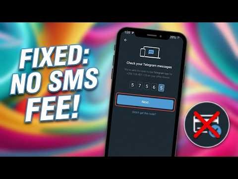 Telegram SMS Fee Issue Fixed | Login Without Charges