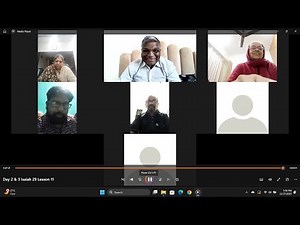 Day 2 & 3 Isaiah 29 Lesson 11