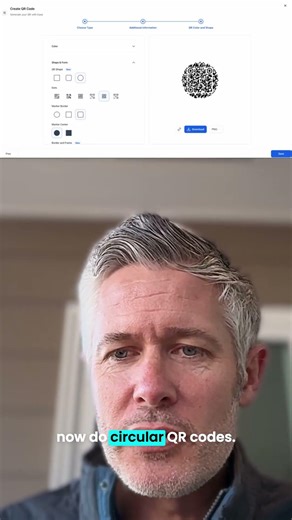 Circular QR Codes