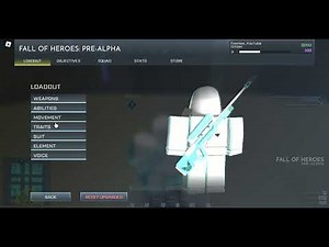 How to change your power in fall of heroes ROBLOX (Fall of Heroes: Open Testing)