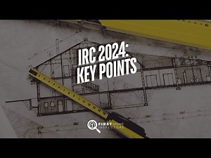 IRC 2024 Key Points | Las Vegas Home Inspector