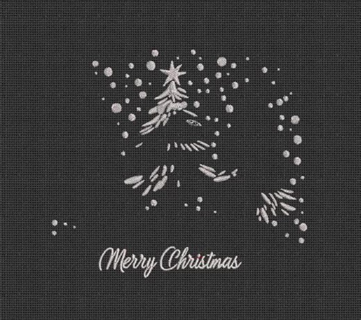 Merry Christmas Machine Embroidery Design, Christmas Trees Picture Embroidery Design, Digital Design, Diy, Holy Christmas Picture Design - Etsy Australia