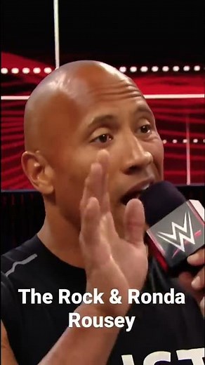 The Rock and Ronda Rousey team up #Short