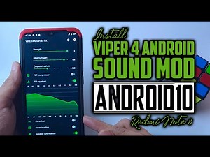 Cara Install VIPER4ANDROID Sound Mod ANDROID 10 (TESTED Redmi Note 8)