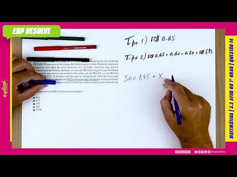 A SCHOOL RECEIVED R$1,000.00 FROM THE GOVERNMENT TO SEND TWO TYPES (...) | EDUCATIONAL OR ELEMENTARY