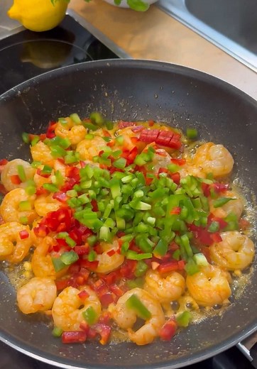 Schnelle und leckere Garnelen Pasta Rezept