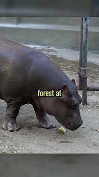 Pygmy Hippo – The Tiny Hippo You’ve Probably Never Seen #animals #nature #wildanimals