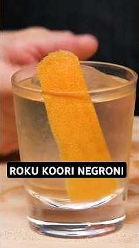 Ice Wine Cocktail? The Roku Koori Negroni