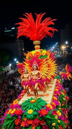 The Spectacle of the Rio Carnival's Samba Parade