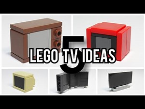 5 Lego TV Ideas #1 | MOC Tutorial