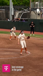 crazy if you thought we forgot about this 💎🤘 coverage where it counts presented by T-Mobile #HookEm | Texas Softball
