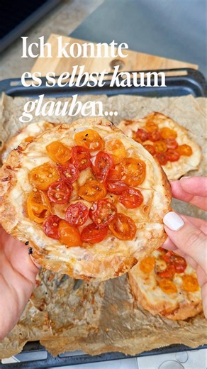 Tomaten-Mozzarella-Tarts entstanden. 🍅✨