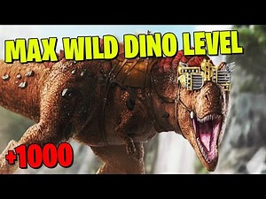 ARK: Survival Evolved – How to Increase the MAX Level of Wild Dinos