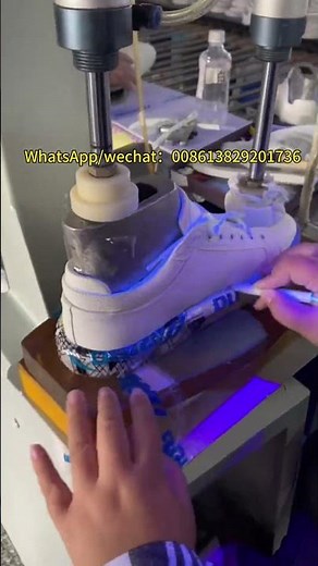 Qifeng marking machine#shoe making equipment#shoes manufacturing machine