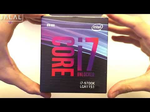 Intel Core i7-9700K unboxing, quick review