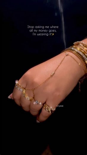 CRYSTAL ✨ Aesthetic Jewelry | HAND CHAINS HAVE ARRIVED! 💛🔥 • Minimum 2 years of Color guarantee 💯 • Tarnish Free ⭐️ • Waterproof and sweat proof 💦 • No green skin/Non... | Instagram