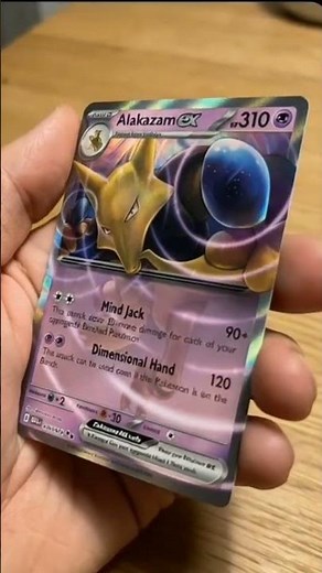 ✨ Alakazam EX — One of the Cleanest Psychic Cards Ever! 🔮