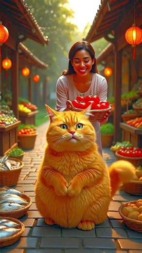 The Chubby Cat & The New Friend | Short Story