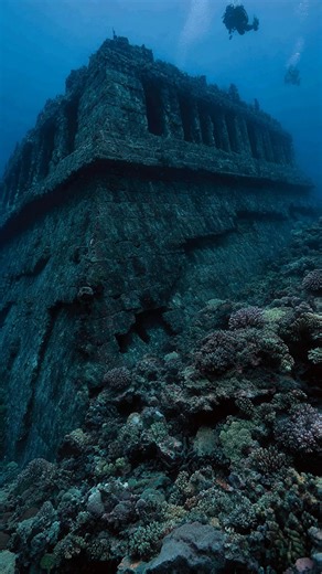 Walls Rising from the Ocean Floor #ocean #ancient #mystery #discovery | Life's Biggest Questions
