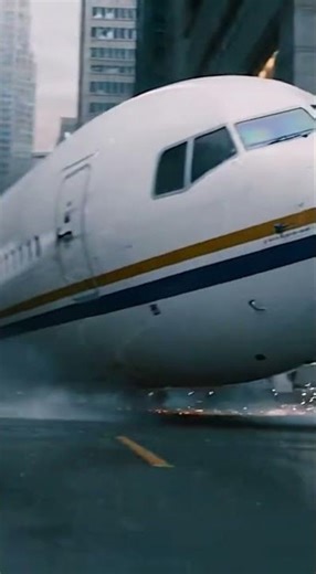 Passenger Plane Falls Between Skyscrapers Without Exploding ✈️💔 #PlaneCrash #DisasterPOV #AIStories