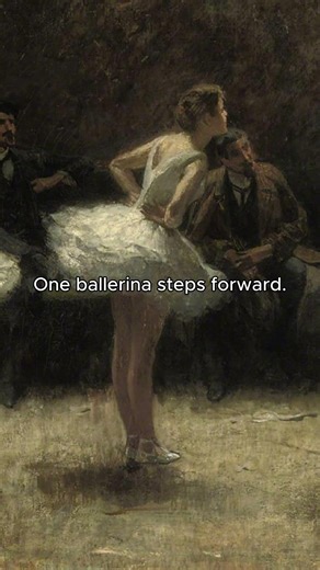 The Strike of the Ballerinas by Nicolaas van der Waay #art #painting #history