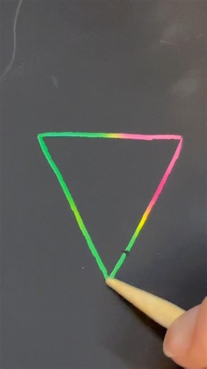 Scratch art rainbow umbrella satisfying #art #asmr #diy #kidsart