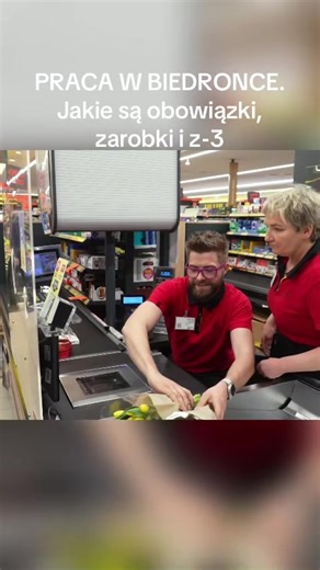 Praca w Biedronce: obowiązki, zarobki i z-3