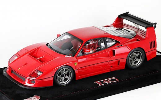 【汽车模型】BBR 1:18 法拉利 F40 LM 1990年（限量版）