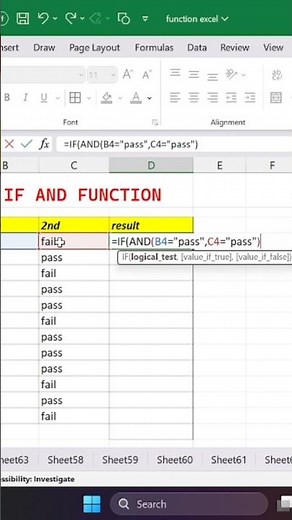 Excel IF AND Function Tutorial for Beginners | Quick & Easy Method