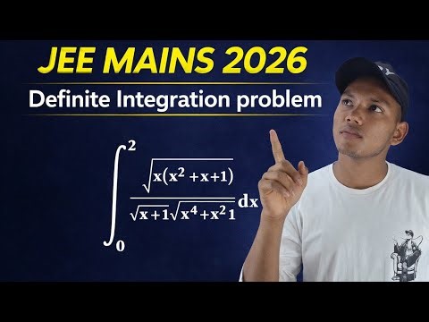 This Definite Integration Problem Will Blow Your Mind 😱 | JEE 2026 | jee mains and advanced