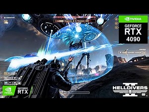 HELLDIVERS 2: W.A.S.P LAUNCHER on RTX 4090 24GB (4K Maximum Graphics)