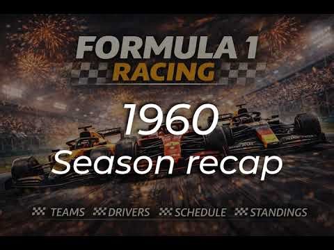 1960 F1 Season Recap - Brabham & Cooper’s Rear-Engine Takeover + Spa Tragedy (1-Min)