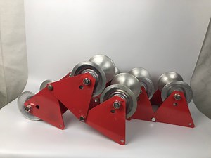 [Hot Item] Electrical Optic Cable Laying Guide Pulley Triple Sheaves Cable Roller