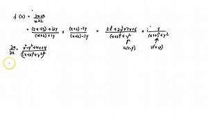 SOLVED:Use the Cauchy-Riemann conditions to find out whether the… | Numerade