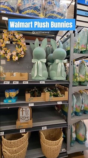 BEST Walmart Easter Plush Bunnies #shopping
