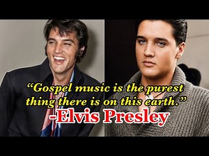 Elvis Presley style “his greatest musical love, ultimate sanctuary” Religious Gospel Songs - tribute