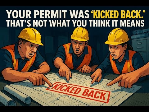 Your Permit Was “Kicked Back.” It's Not What You Think It Means