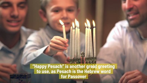 How to say happy Passover without being awkward