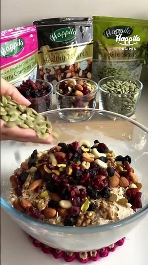 Trail Mix Cookies | Happilo Recipes