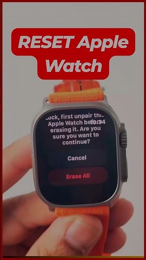 How to Reset Apple Watch FAST | Step-by-Step Factory Reset Guide
