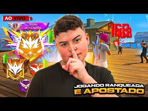 🔴 LIVE! - JOGANDO RANKEADA NA NOVA ATT - E APOSTADO COM O TWO9 - PHZIN7 LIVE ON FREE FIRE 🔴