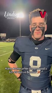We caught up with Greenwood QB Kane Archer after the Bulldogs’ 63-45 win over Benton to advance to the 6A state finals! 👏🏈 | Varsity Vibe Arkansas