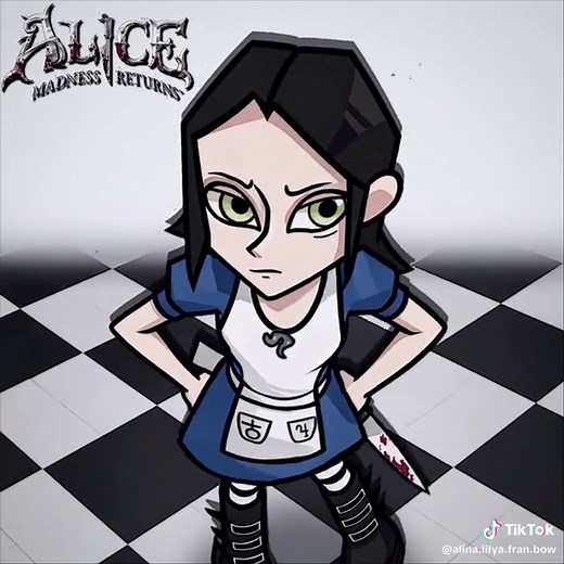 Collab Alice🌳 Тгк:franbowal #alicemadnessreturns #aliceinwonderland #алисавстранечудес #алисабезумиевозвращается #animation #Edit #хочуврек