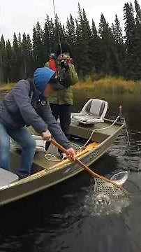Lac Le Jeune Resort near Kamloops BC offers great rainbow trout fishing #troutfishing #fishing